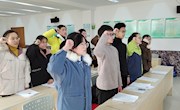 临湖一中团员大会暨新团员入团宣誓仪式